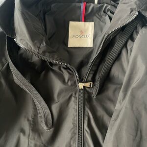 Moncler Topaze Spring Coat with Hood